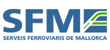 Logo SFM. Serveis Ferroviaris de Mallorca.