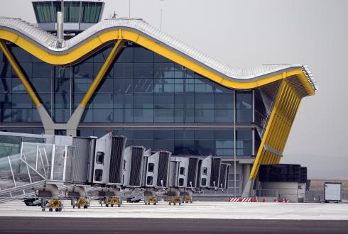 Plataformas de embarque aeropuerto Madrid-Barajas