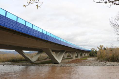 Viaducto río Aragón Subordán